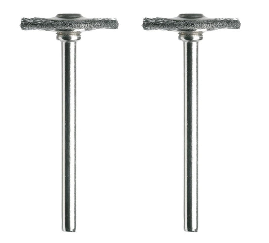 428-02 3/4" Carbon Steel Brushes (2PK)