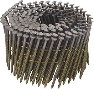 Metabo HPT 3-1/4 Inch Full Round Head Bright Basic Wire Coil Nail |