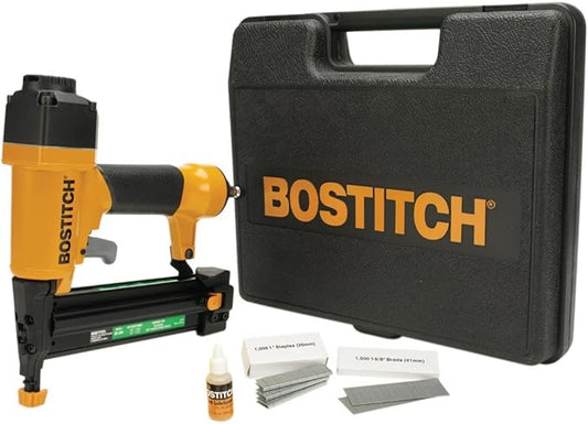 BOSTITCH SB-2IN1 2-in-1 Narrow Crown Stapler/18-Gauge Brad Nailer