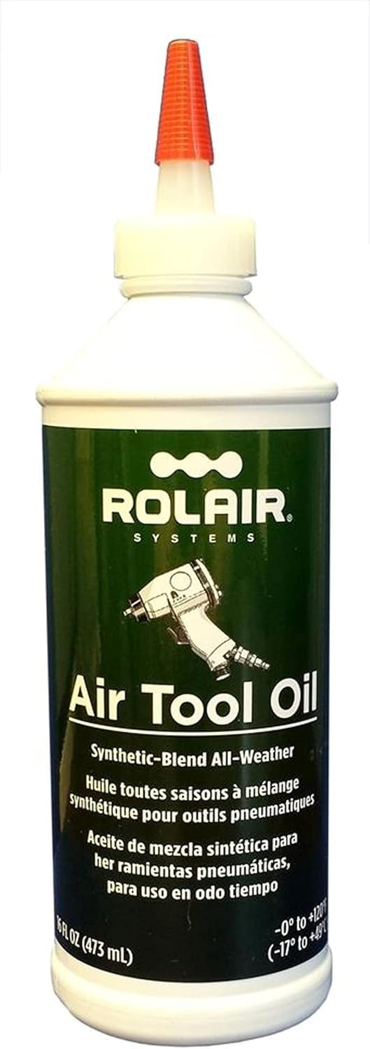 OILTOOL16C Air Tool Oil Synthetic Blend 16 OZ