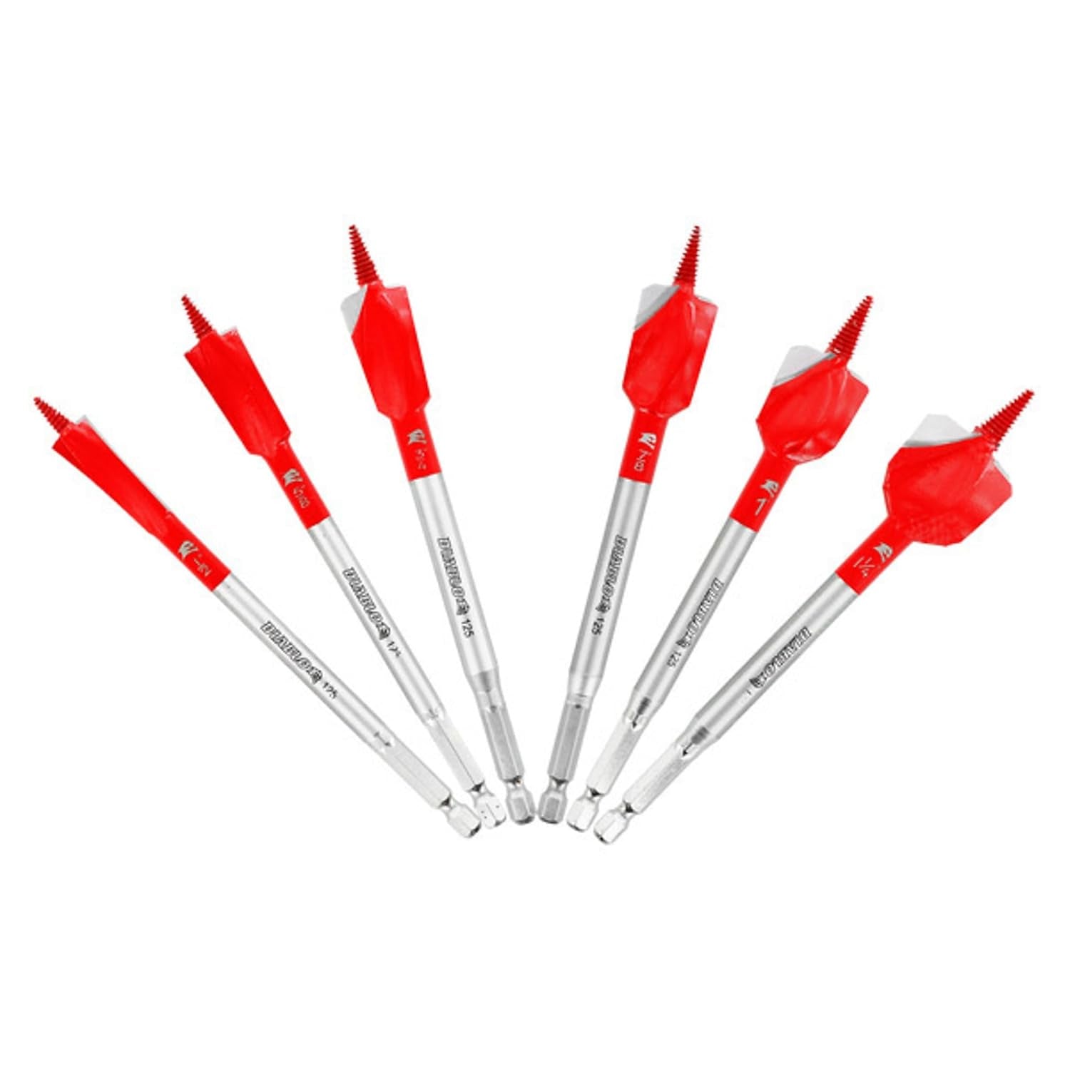 DSP2920-S6 DB Spade Bit Set 6PC