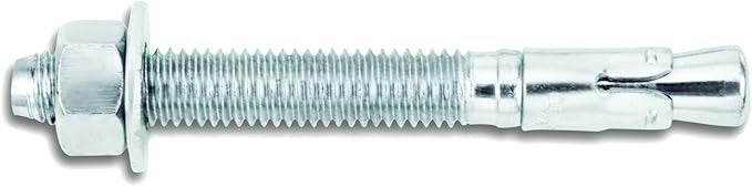 Powers Fastening Innovations 7424SD1 Power-Stud and Sd1 1/2-Inch by 5-1/2-Inch Type Carbon Steel Wedge Expansion Anchor Clip, 50 Per Box