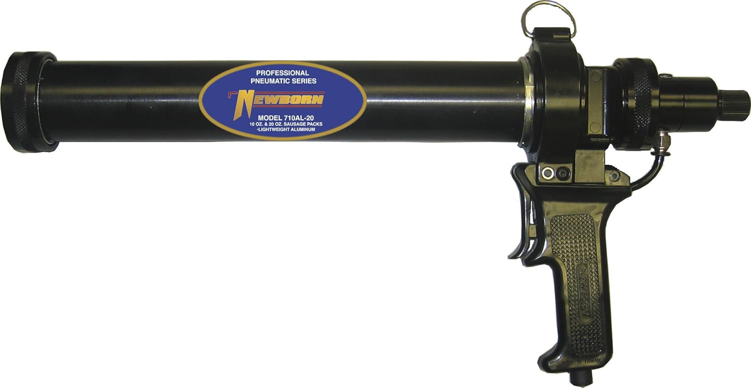 710AL-20 Newborn 10 oz. /20 oz. Sausage. Lightweight Aluminum Barrel. True Air Regulator