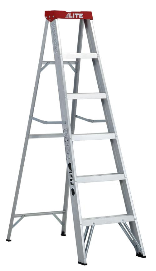 LP-50697 Step Ladder 6ft Aluminum Grade 3 200b Capacity