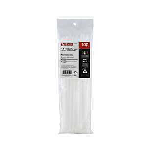ProSource CV280-1003L Cable Tie, 11 inches, 50lb Tensile Strength, Self-Lock Locking, Nylon, Clear