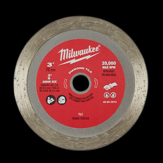 49-94-3010 3" Diamond Tile Blade