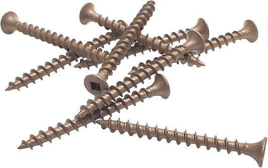 VR 8x2 Deck Screw- Brown Ruspert (2000 pcs/box)