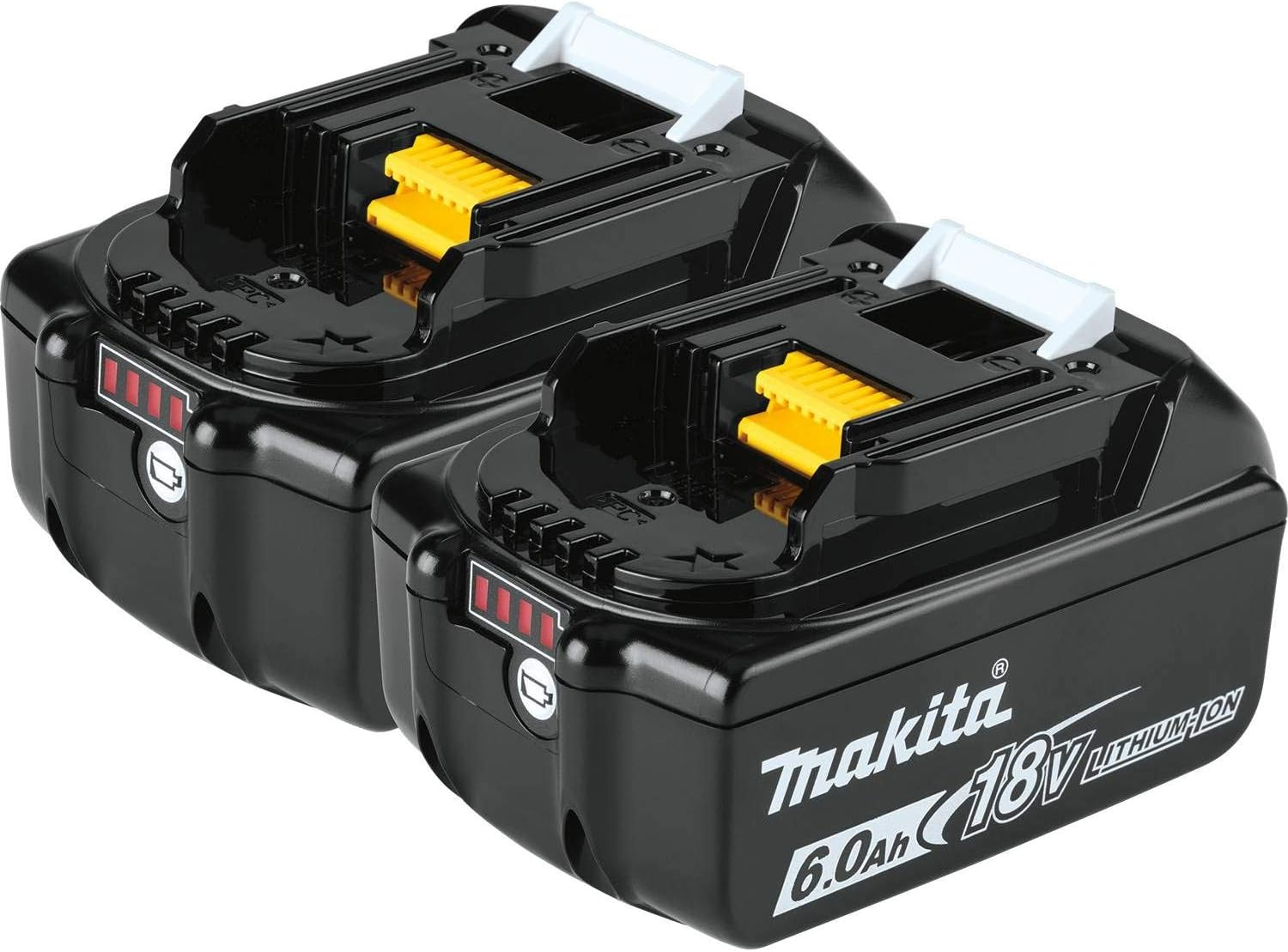 197429-0 18V LI-ION BATTERY BL1860B 2/SE W/CHARGE LEVEL INDICATOR