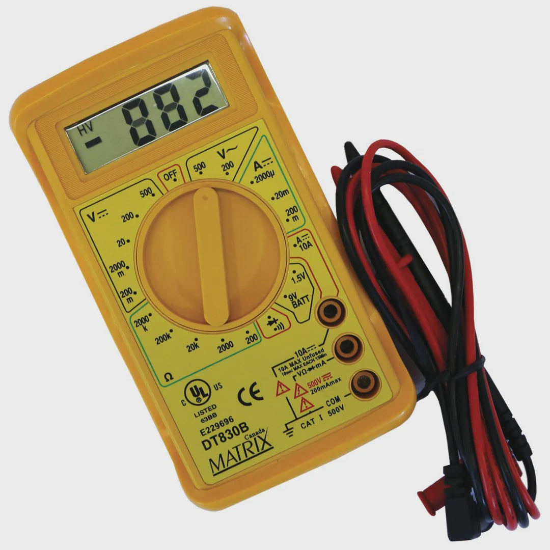 715016 7 Function Digital Multimeter – Baum Tools Ltd.