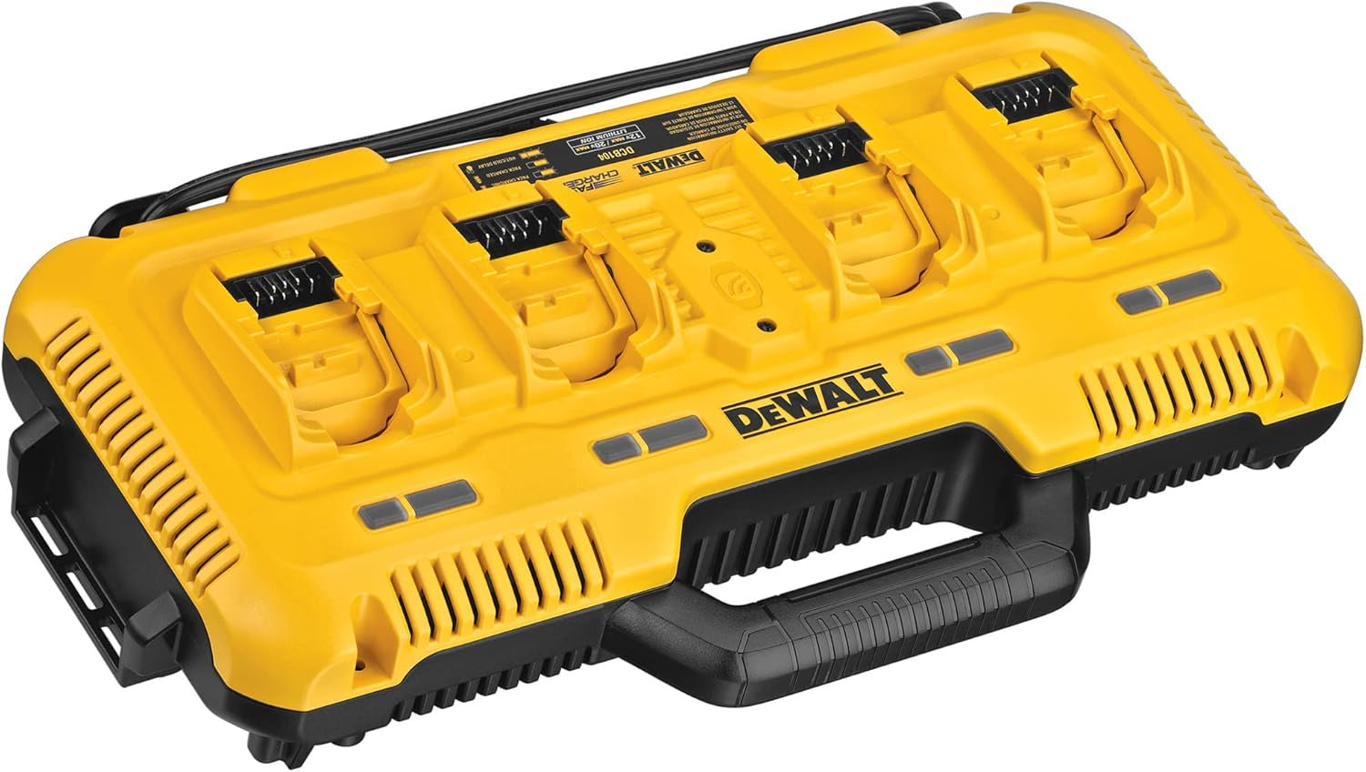 DCB104 DEWALT 4 PORT LITHIUM Fast Charger