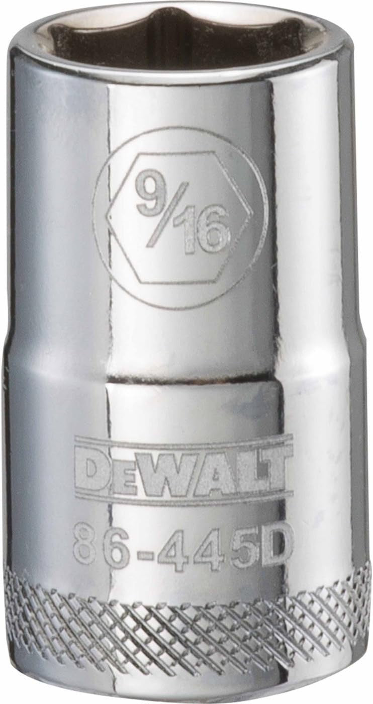 DEWALT DWMT86445OSP 6 Point 1/2'' Drive Socket 9/16'' SAE