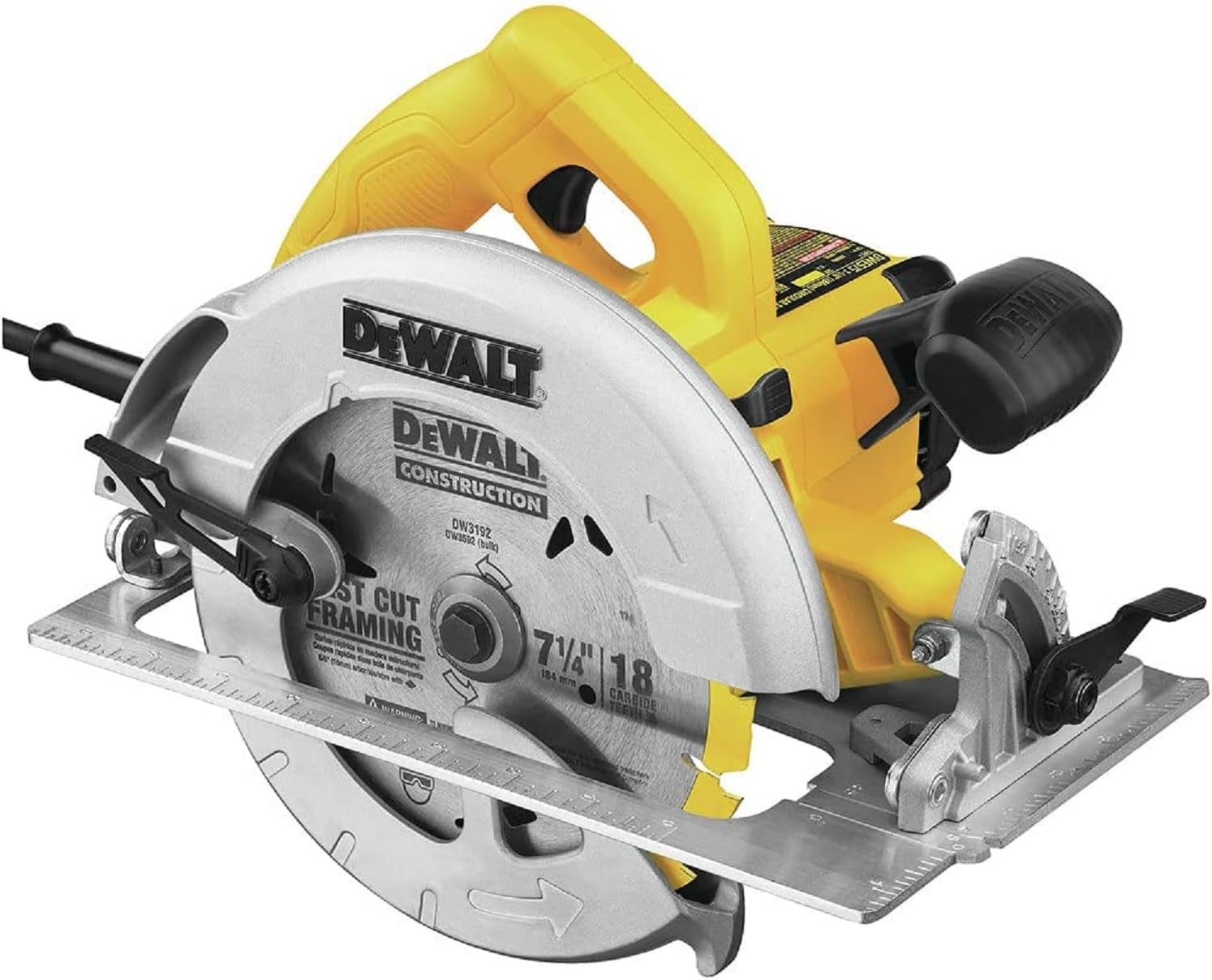DEWALT 60V MAX FLEXVOLT Lithium-Ion Cordless Brushless 7-1/4-inch Wormdrive Style Circular Saw (Tool-Only)