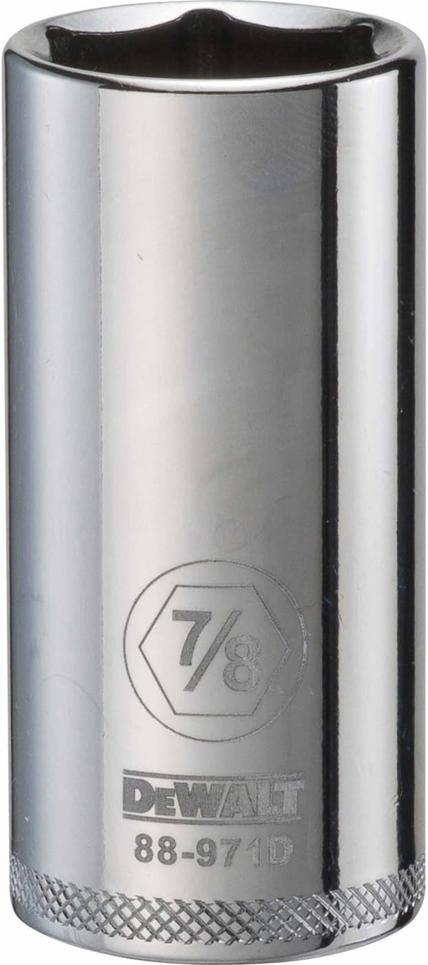 DEWALT DWMT88971OSP 6 Point 3/8'' Drive Deep Socket 7/8'' SAE