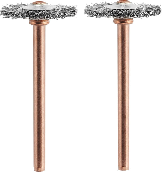 530-02 3/4" Stainless Steel Brushes 2PK