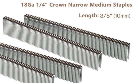 RP-L14 1-1/8" 18G NAR CRN STPL GAL 1M