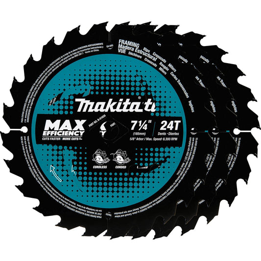 D-45989 Makita 7-1/4" X 24T Framing Blade