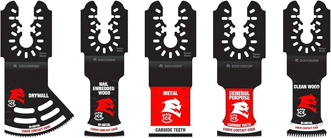 Diablo FRE-DOU5S Universal Fit General Purpose Oscillating Blade Set (5pc)