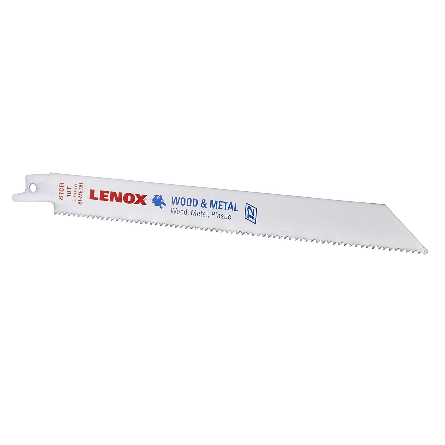 227620SB960R Lenox Reciprocating Saw Blade - 10 TPI 2,5mm  - 1"25mm in 9"229mm-Metal