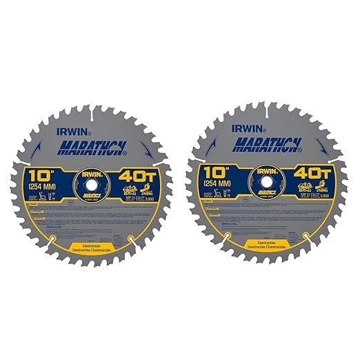 IRWIN 10" 40T / 40T Combo Pack Blister (IWAS1040CMB) Visit the IRWIN Store
