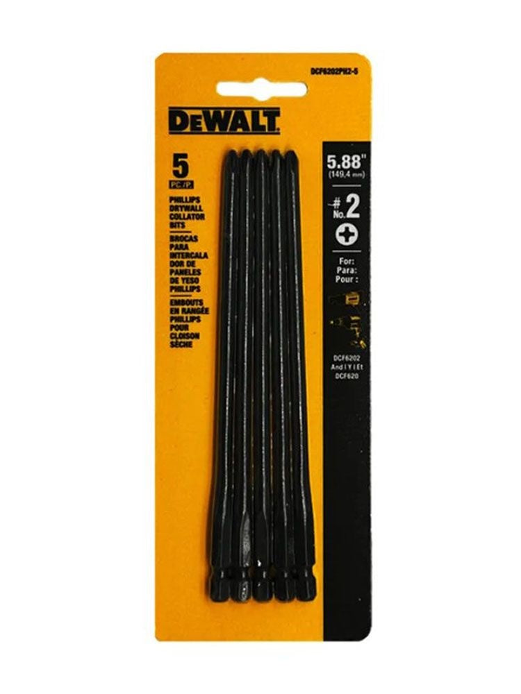 Dewalt Phillips Drywall Collator Bits (5 Pk)