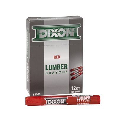80052000 12Pk Lumber Crayon Red #520