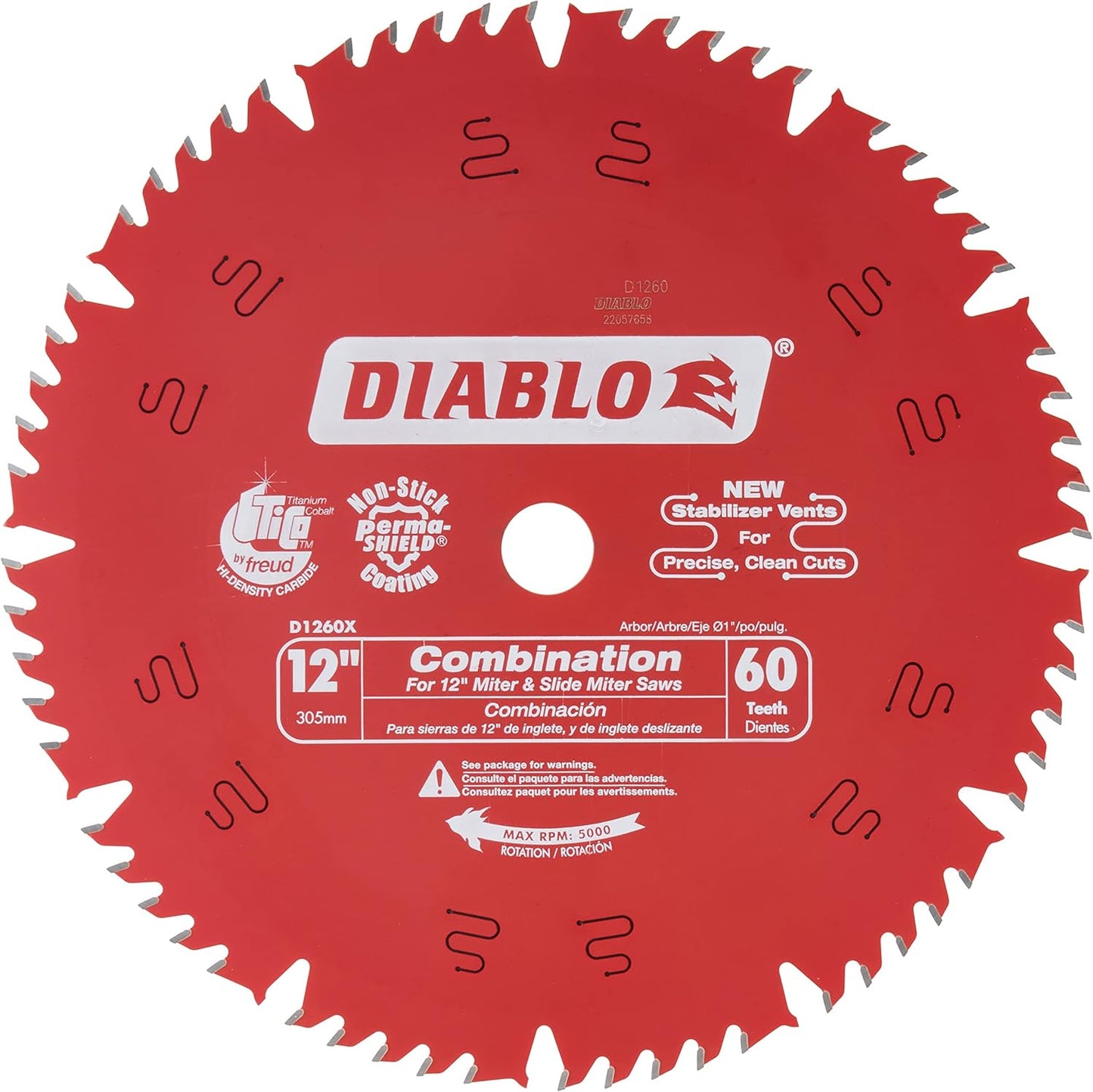 D1260X DB 12 X 60T COMBINATION