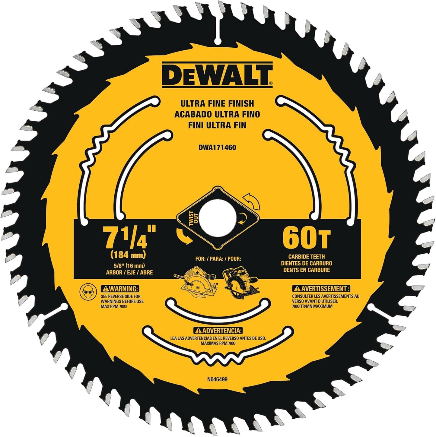 DWA171460B10 SHELL 7 1/4 60T