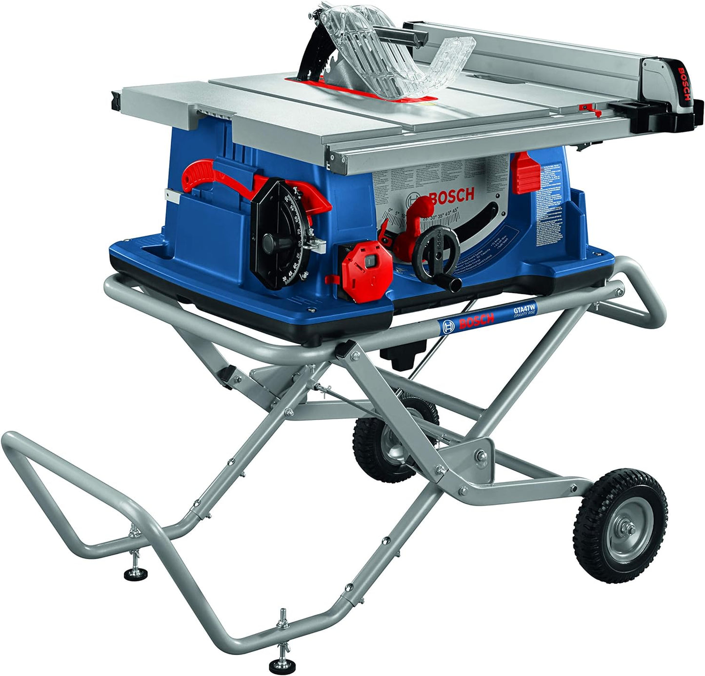 GTS15-10 10 In. Jobsite Table Saw with Gravity-Rise Wheeled Stand