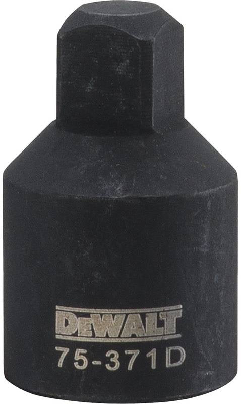 DeWALT DWMT75371OSP Reducing Impact Adapter, 1/2 in Drive, Female Drive, 3/8 in Output Drive, Male Output Drive