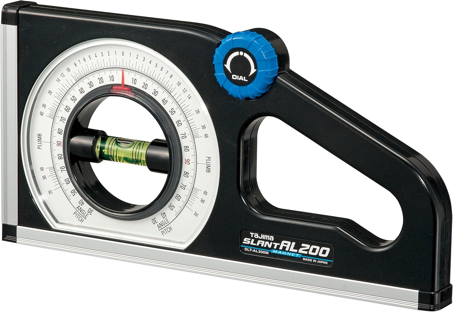 SLT-AL200M SLANT AL200 dual-scale rotary pitch / angle meter, magnetic base