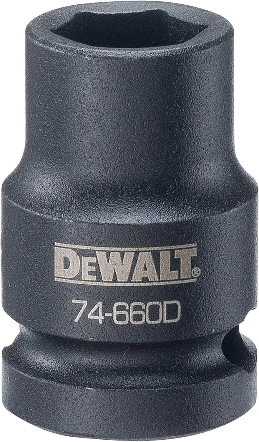 DEWALT DWMT74659OSP 6 Point 1/2" Drive Deep Impact Socket 1-1/8" SAE