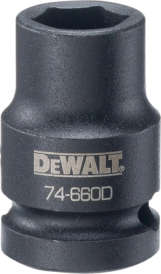DEWALT DWMT74659OSP 6 Point 1/2" Drive Deep Impact Socket 1-1/8" SAE