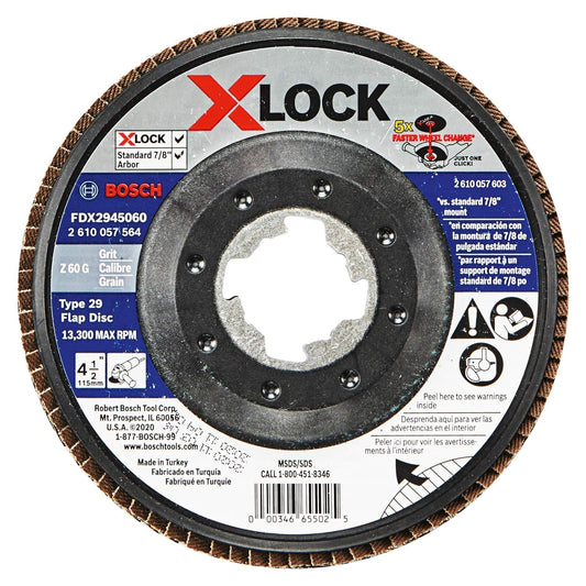 FDX2745060 Flap Discs 4-1/2" - 60 Grit