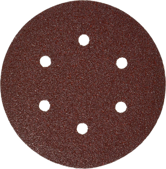 SR6R040 6" Sand Disc, 6-H, 40 Grit (5pk)