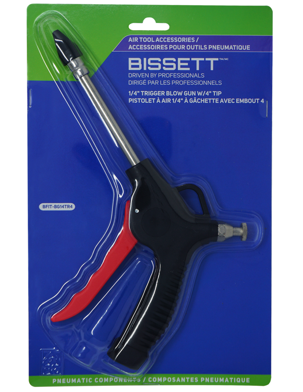 BFIT-BG14TR4 1/4" TRIGGER BLOW GUN W/4" T