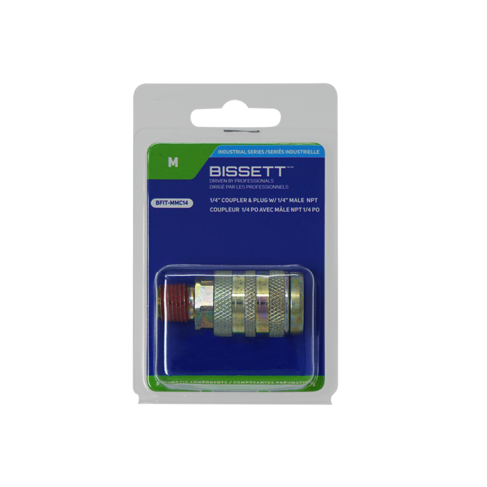 BFIT-MMP14 1/4" PLUG W/1/4 MALE NPT