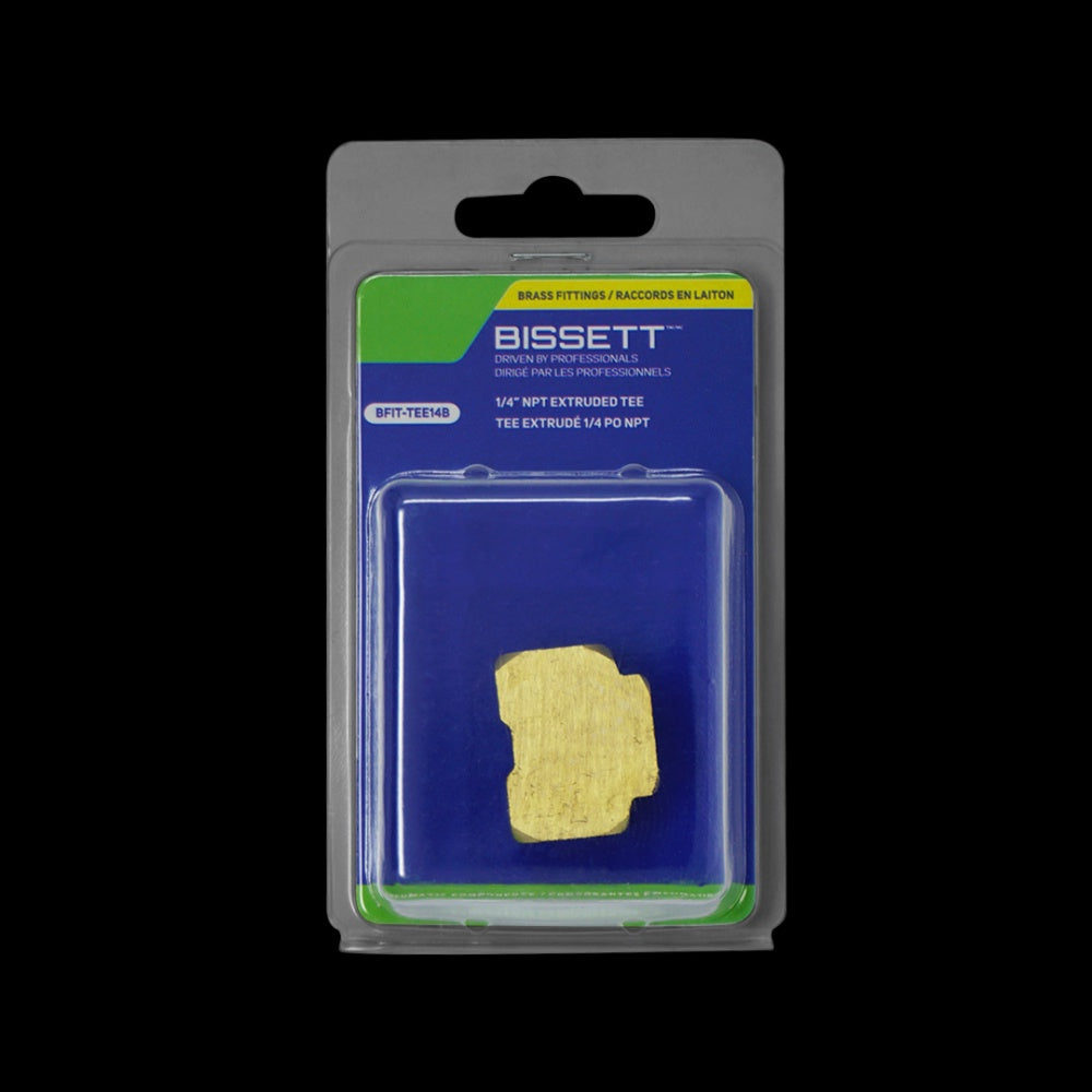 Bissett 1/4'' NPT Extruded Tee