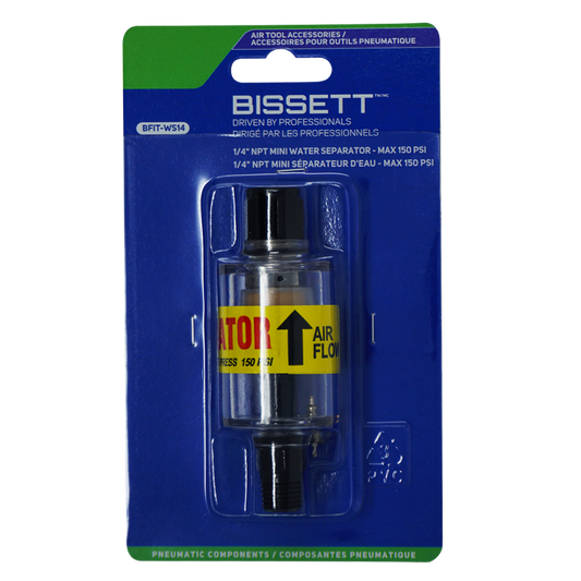 Bfit-WS14 1/4" NPT MINI WATER SEPERATOR-MAX150PSI