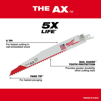 48-00-8026 BLADE 5T X 9L AX 25PK