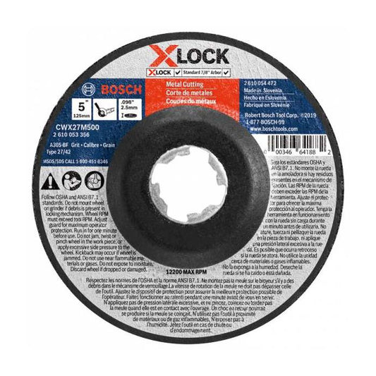 CWX27M500 Metal Cut T27 5"x.098"