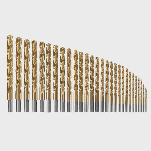 TI29 29PC TITANIUM DRILL BIT SET