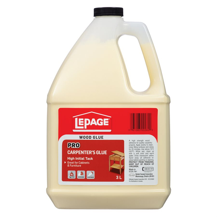 85000260 Carpenter Glue Pro 3L Lepage