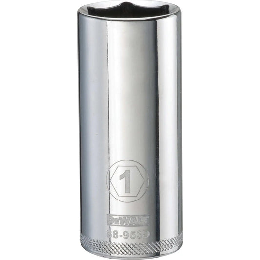 DEWALT DWMT88953OSP-6 Point 1/2" Drive Deep Socket 1" SAE