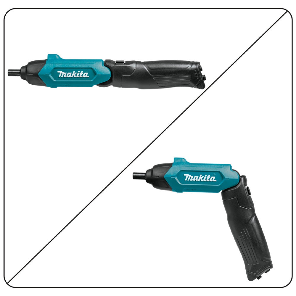 MAKITA 1/4-inch Lithium-Ion Cordless Screwdriver Kit with 81-Piece Accessory Set and Plastic Carrying Case
