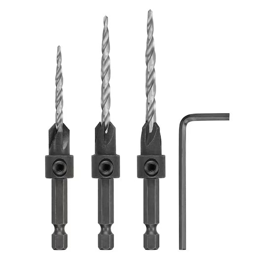 Dewalt DW2535 3 Pc. Countersink Set (#6, #8, #10)