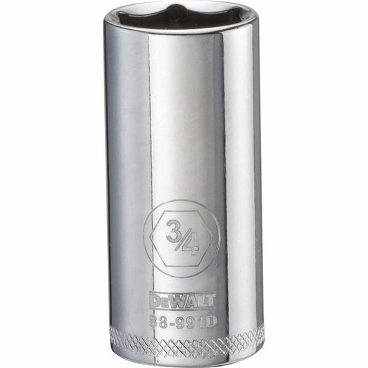 Stanley Too DWMT88991OSP 0.375 Drive 6 Point Socket 0.75 in.