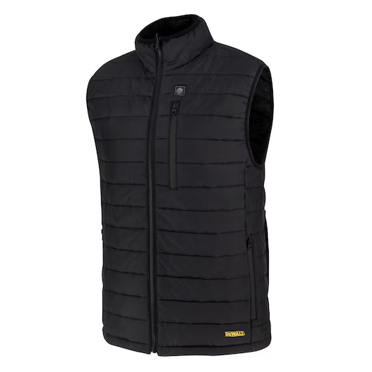 Dewalt Men's Heated Puffer Vest - Black - Size S - Kitted