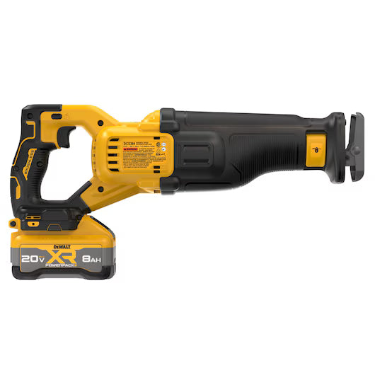 DEWALT 20V MAX XR Brushless Cordless Reciprocating Saw Kit with XR POWERPACT (DCS384WW1)