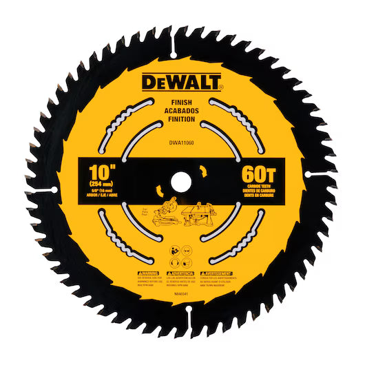 DW3106TWRC 10IN 60T SAW BLADE