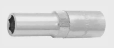 215 1/2" Dr. Deep Bi-Hex Socket, Steel- 27mm